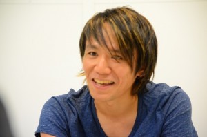 楽天での4年間について語る和田氏の写真